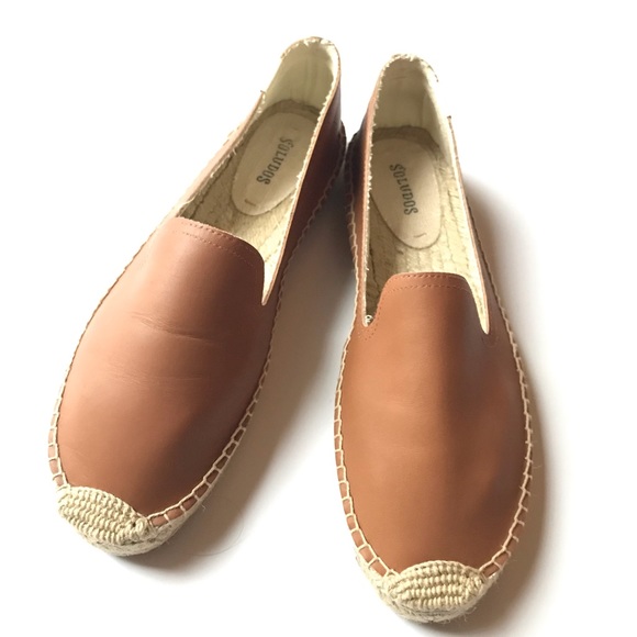 Soludos Shoes - NEW Soludos Tan Leather Espadrilles sandals